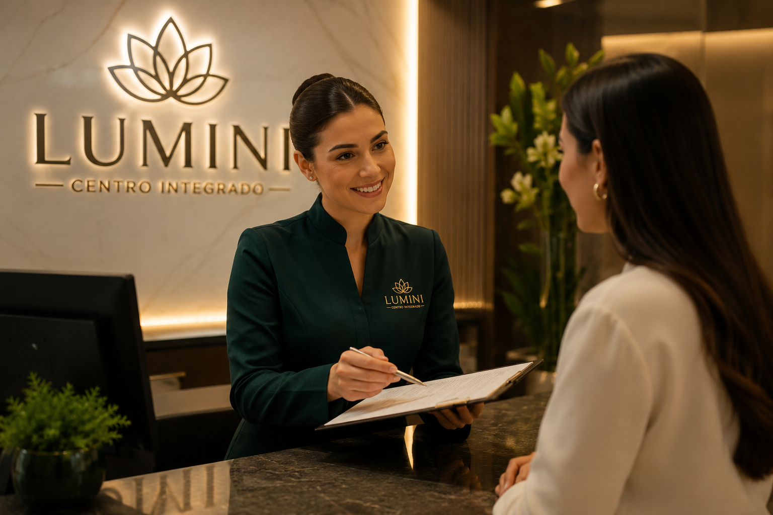 Recepção Lumini